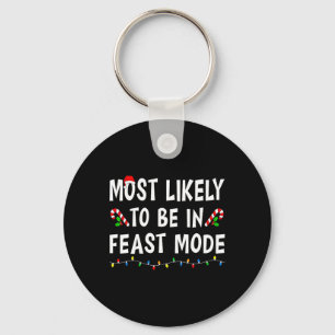 Llavero Más Probable Que Esté En Modo Fiesta Navidad Diver