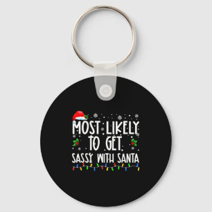 Llavero Más Probable Que Se Lo Pase Muy Bien Con Santa Nav