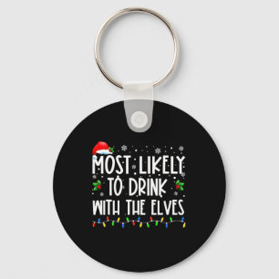 Llavero Más Propenso A Beber Con Los Elfos Bebida Elfa C
