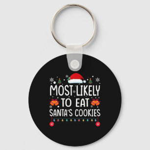 Llavero Más Propenso A Comer Las Galletas De Santa Familia