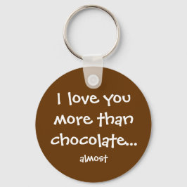 Llavero Más que chocolate