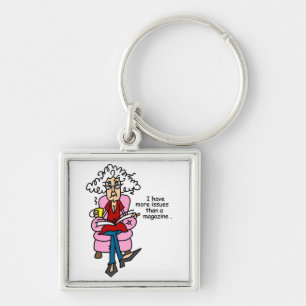 Llavero Más temas que humor de revista