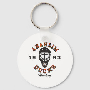 Llavero Máscara de Hockey Anaheim Ducks Gris Licencia Ofic