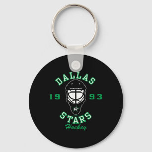 Llavero Máscara de Hockey Dallas Stars Negra Licencia Ofic