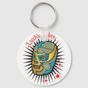 Llavero Máscara de Lucha Libre Mexicana