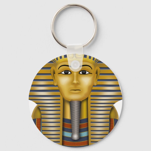 Llavero Máscara egipcia de Tutankhamun (Anverso)