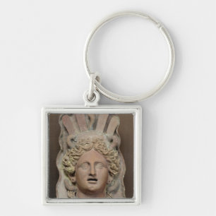 Llavero Máscara púnica que representa el Demeter