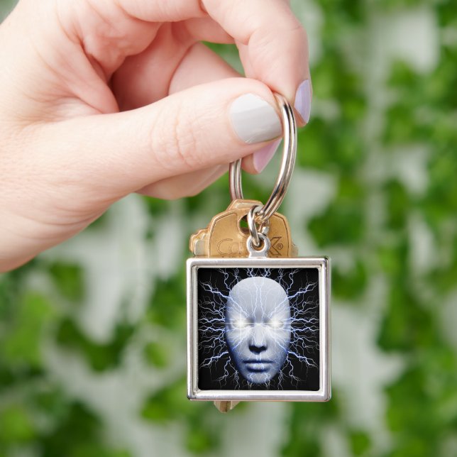 Llavero Máscara relámpago (Mano)