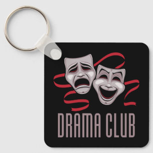 Llavero Máscaras de Comedia y Tragedia del Club de Teatro