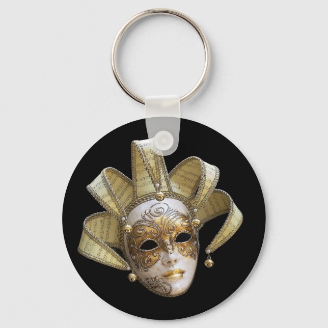 Llavero Máscaras venecianas (Anverso)