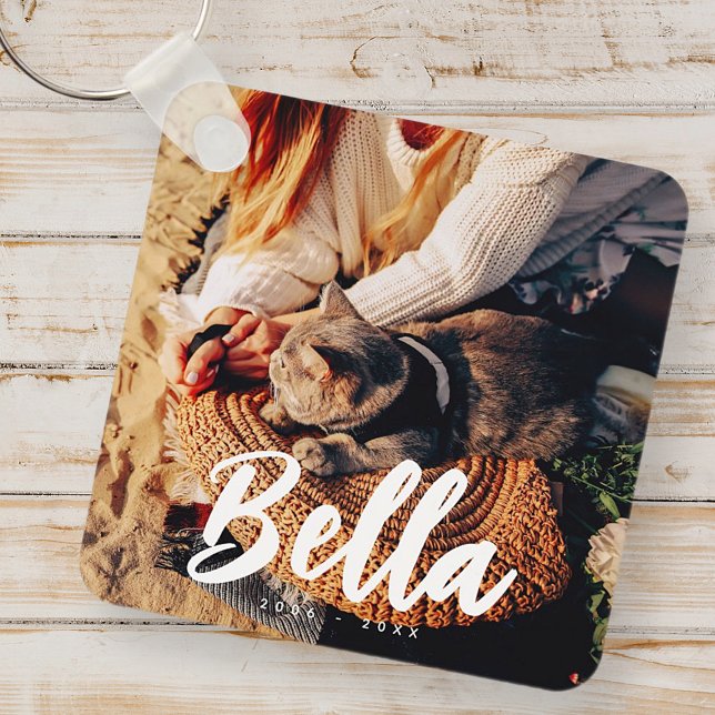 Llavero Mascota Cat Memorial Cita Moderna Moda Simple Foto (Subido por el creador)