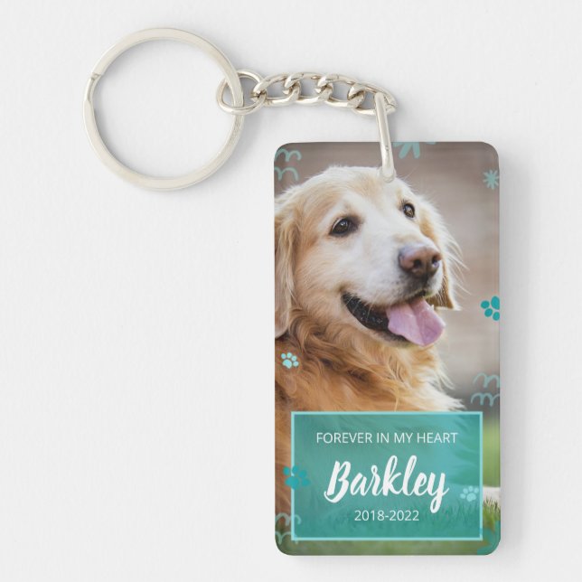 Llavero Mascota compasión mascota pérdida mascota de perro (Frente)