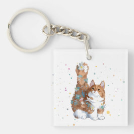 Llavero Mascota de gato kitsch