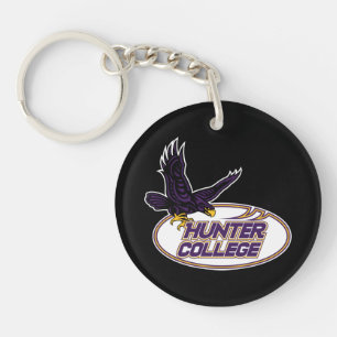 Llavero Mascota de los Hawks de Hunter College