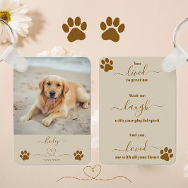 Llavero Mascota Memorial Keepsake