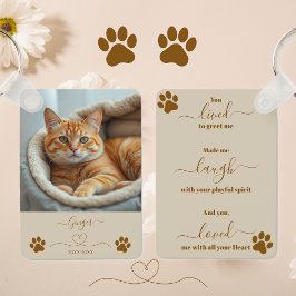 Llavero Mascota Memorial Keepsake