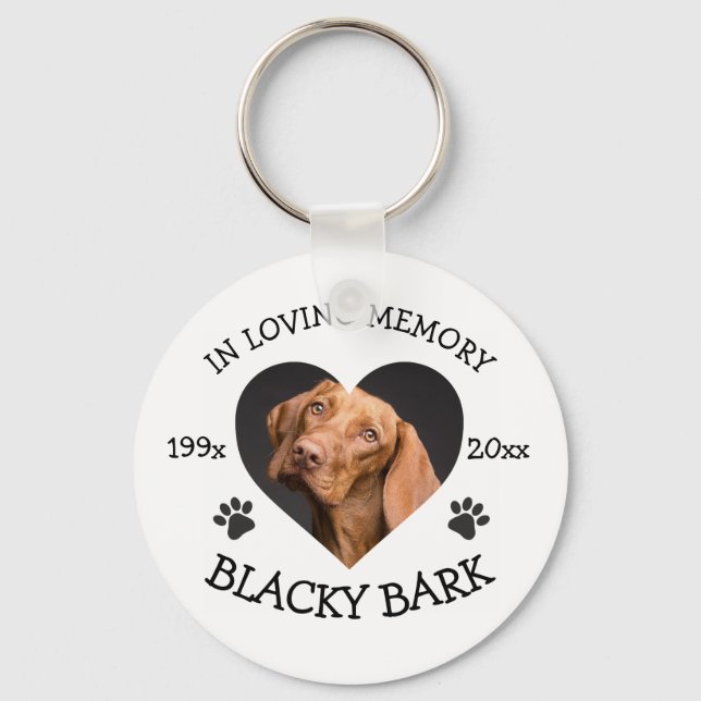 Llavero Mascota  memorial Personalizado amor (Anverso)