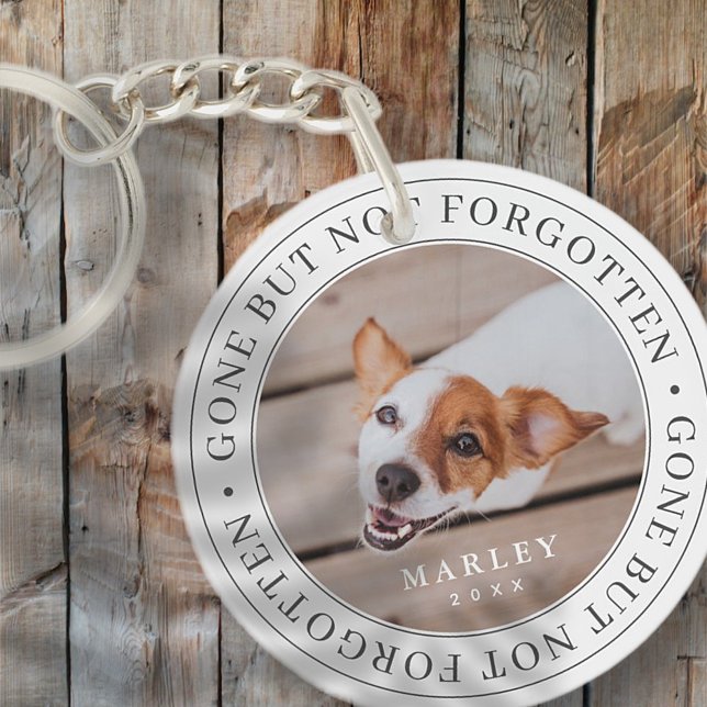 Llavero Mascota memorial se fue pero no olvidó la foto mod (Subido por el creador)