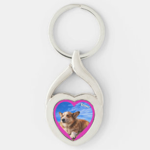 Llavero Mascota personalizado foto Keepsake Perro Lover