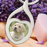 Llavero Mascota personalizado foto Keepsake Perro Lover<br><div class="desc">¡Lleva a tu mascota a cualquier lugar donde vayas con esta cadena de fotos del mascota personalizado! ¡Un deber para cada madre perro y papá perro! Mascota personalizado de la cadena de claves Photo Dog Lover Keepsake</div>