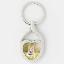 Llavero Mascota personalizado Foto Keepsake Perro Lover Ke