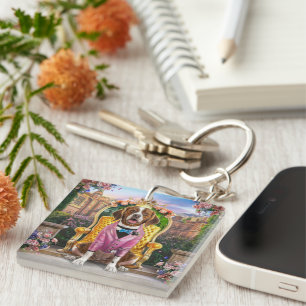 Llavero Mascota personalizado foto perro amante de la foto