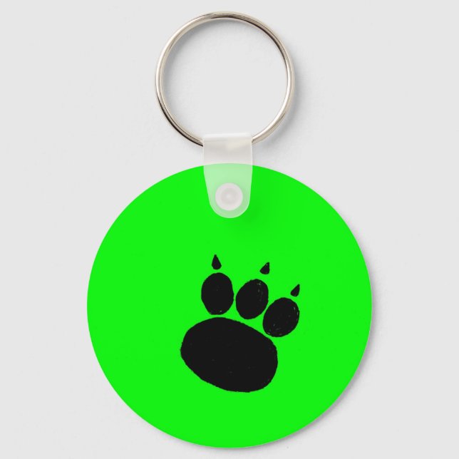 Llavero Mascota Sitting Services Paw Print (Anverso)