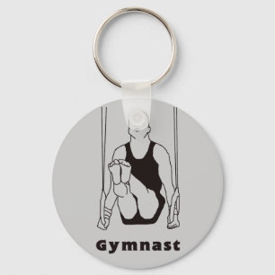 Llavero masculino del gimnasta