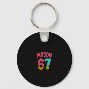 Llavero Mason 67 Helado Meme Divertido Seis Siete (en Ck) 