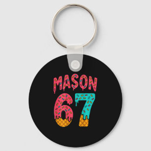 Llavero Mason 67 Helado Meme Lindo Seis Siete (en Ck)