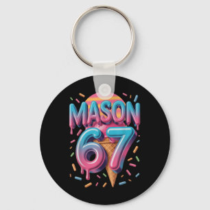 Llavero Mason 67 Meme Helado Bysebyll Drip _1