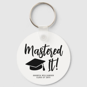 Llavero Máster personalizado de graduación