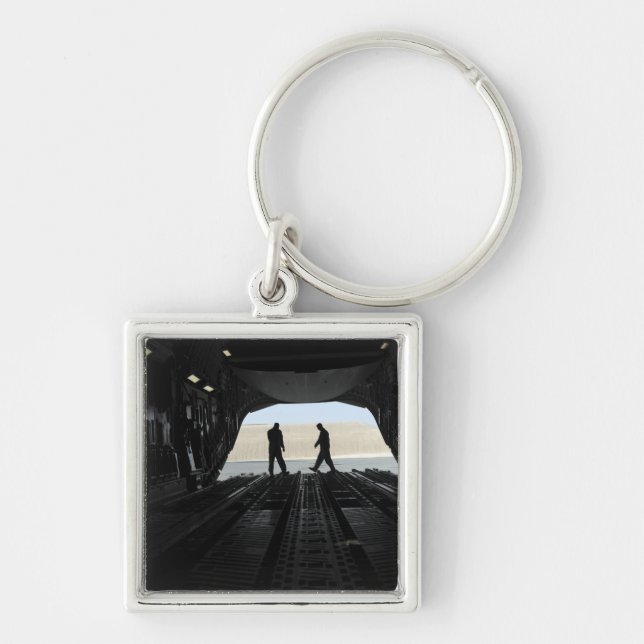 Llavero Másters de carga C-17A Globemaster III (Frente)