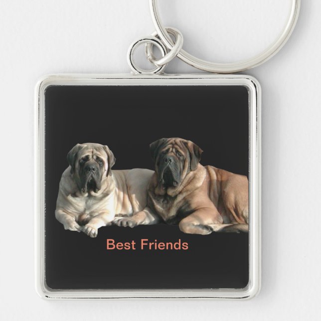 Llavero Mastiff Best Friends (Frente)