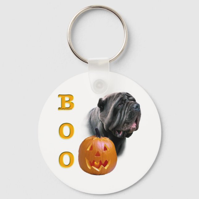 Llavero Mastiff Boo napolitano (Anverso)