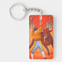 Llavero Matador y toro de moda, Juárez, México