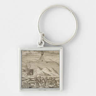 Llavero Matanza del equipo y osos el pelar, fuera del cabi