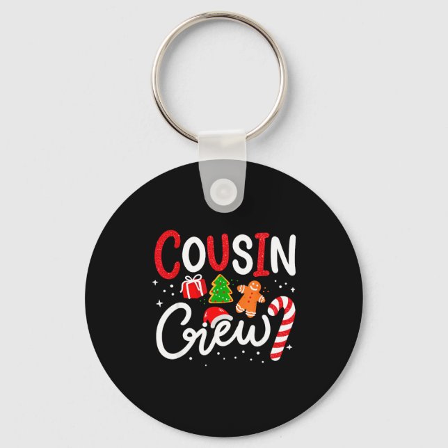 Llavero Matching Cousin Crew Christmas 2025 Family Holiday (Anverso)