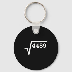 Llavero Matemáticas 4489, Chiste matemático de cuadrado pe