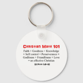 Llavero Matemáticas cristianas 101