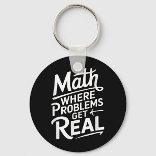 Llavero Matemáticas donde los problemas se vuelven reales