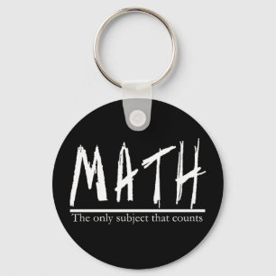 Llavero Matemáticas. El único tema que cuenta. Chiste de