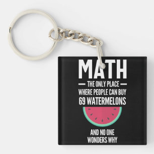 Llavero Matemáticas. Gracioso regalo de cita de sarcasmo m