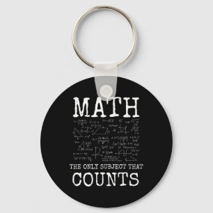 Llavero Matemáticas La Única Materia Que Cuenta Profesor D