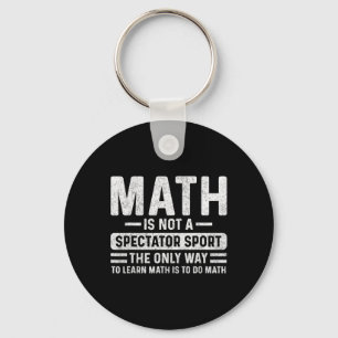 Llavero Matemáticas Retro Vintage No Es Un Deporte Para Es