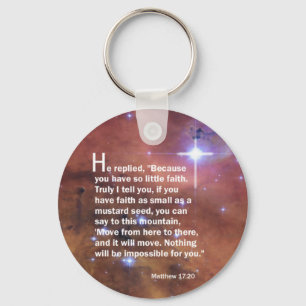 Llavero Mateo 17:20