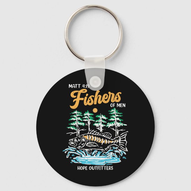 Llavero Mateo 419 Pescadores De Padres Pesqueros Cristiano (Anverso)
