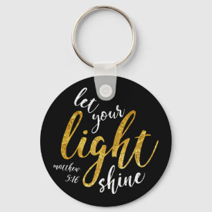 Llavero Mateo 5:16 - Brilla tu luz