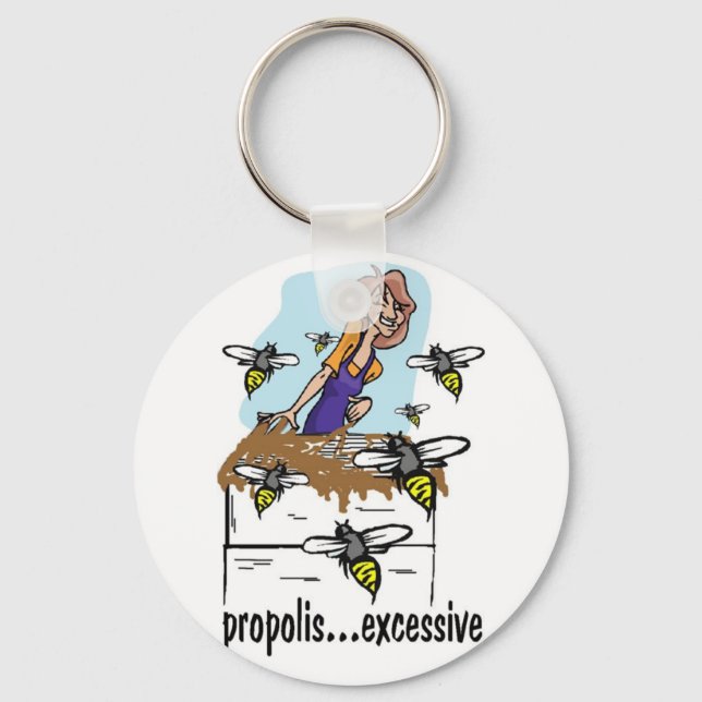 Llavero material pegajoso (Anverso)