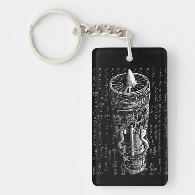 Llavero ¡Materias del empuje! (Frente)